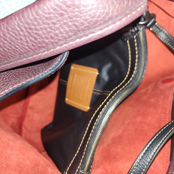 COACH EUC PBL BANDIT LEATHER HOBO BAG.     Mod 86760 Oxblood - Picture 9 of 16